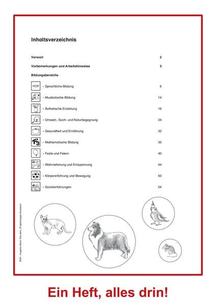 Produktbild: Kita aktiv Projektmappe Haustiere