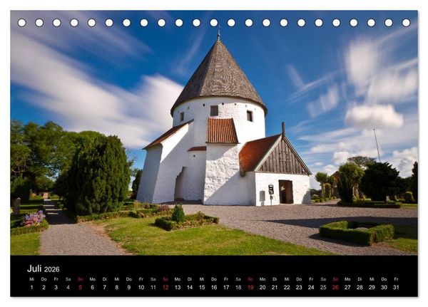 Produktbild: D&auml;nemarks Bornholm 2026 (Tischkalender 2026 DIN A5 quer), CALVENDO Monatskalender