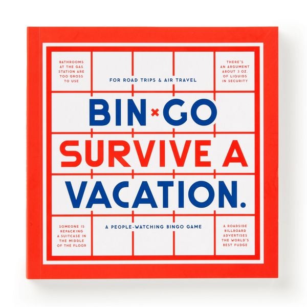 Produktbild: Bin-Go Survive a Vacation Bingo Book