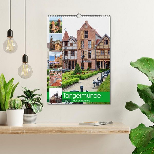 Produktbild: Tangerm&uuml;nde - Stadt an der Elbe (Wandkalender 2026 DIN A3 hoch), CALVENDO Monatskalender