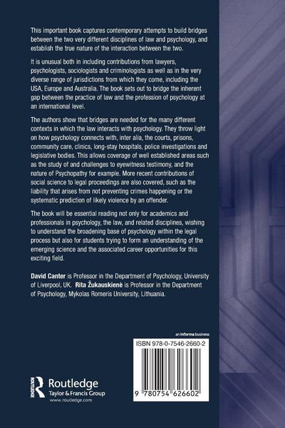 Produktbild: Psychology and Law