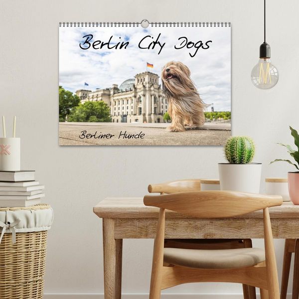 Produktbild: Berlin City Dogs - Berliner Hunde (Wandkalender 2026 DIN A3 quer), CALVENDO Monatskalender