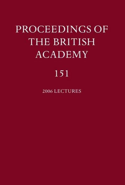 Produktbild: Marshall Cbe Fba, P: Proceedings of the British Academy, Vol