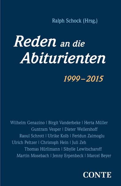 Produktbild: Reden an die Abiturienten (1999-2015)