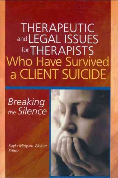 Produktbild: Weiner, K: Therapeutic and Legal Issues for Therapists Who H