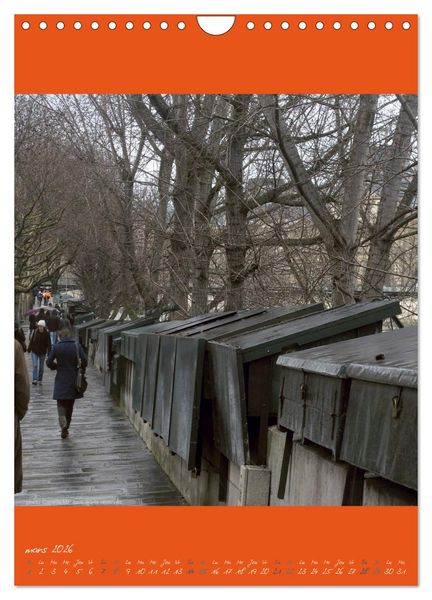 Produktbild: Paris et ses bouquinistes (Calendrier mural 2026 DIN A4 horizontal), CALVENDO calendrier mensuel