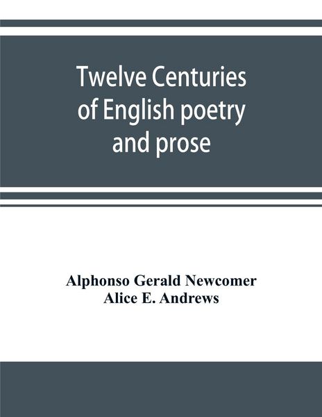 Produktbild: Twelve centuries of English poetry and prose