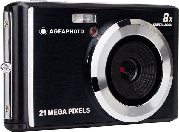 Produktbild: AgfaPhoto DC5200 Digitalkamera 21 Megapixel Opt. Zoom: 0 x Schwarz, Silber Integrierter Akku, mit eingebautem Blitz