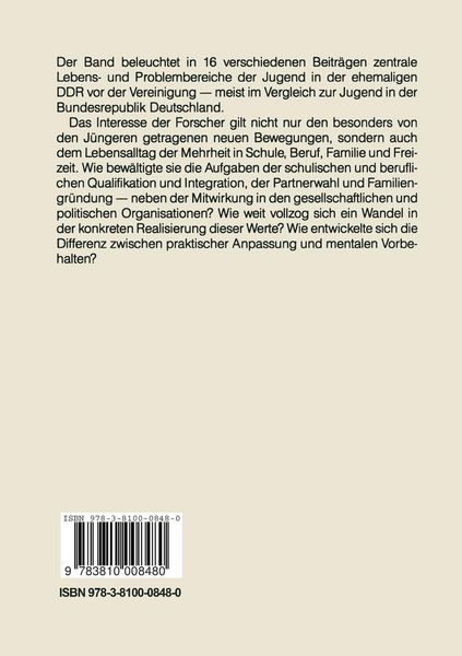 Produktbild: DDR-Jugend