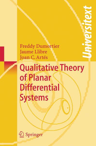 Produktbild: Qualitative Theory of Planar Differential Systems