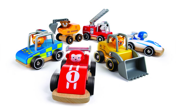 Produktbild: Flitzer Fahrzeug-Set (12 St.)