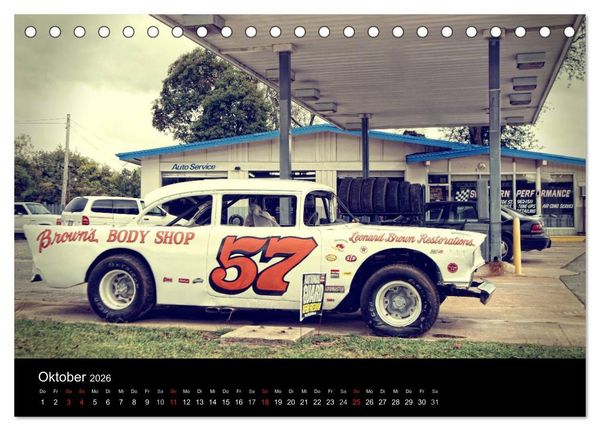 Produktbild: Roadside USA - Die guten Jahre sind vorbei (Tischkalender 2026 DIN A5 quer), CALVENDO Monatskalender