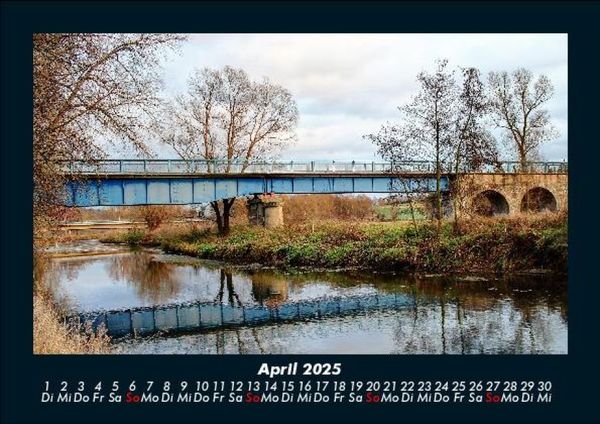 Produktbild: Landschaftskalender 2025 Fotokalender DIN A5