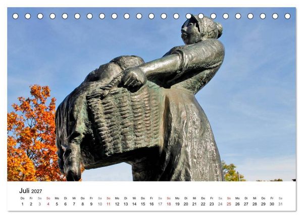 Produktbild: Romantisches Oberursel von Petrus Bodenstaff (Tischkalender 2027 DIN A5 quer), CALVENDO Monatskalender