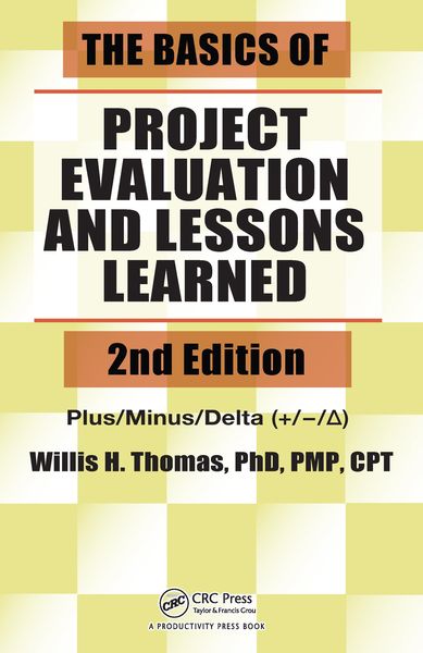 Produktbild: The Basics of Project Evaluation and Lessons Learned