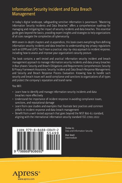 Produktbild: Information Security Incident and Data Breach Management