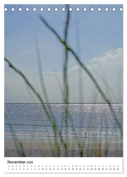 Produktbild: Norderney - Inselliebe (Tischkalender 2026 DIN A5 hoch), CALVENDO Monatskalender