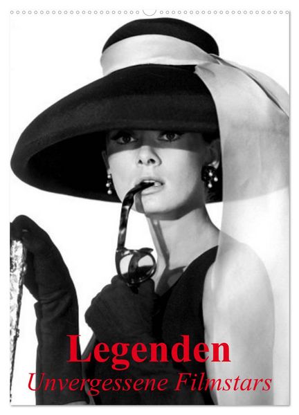 Produktbild: Legenden - Unvergessene Filmstars (Wandkalender 2026 DIN A2 hoch), CALVENDO Monatskalender