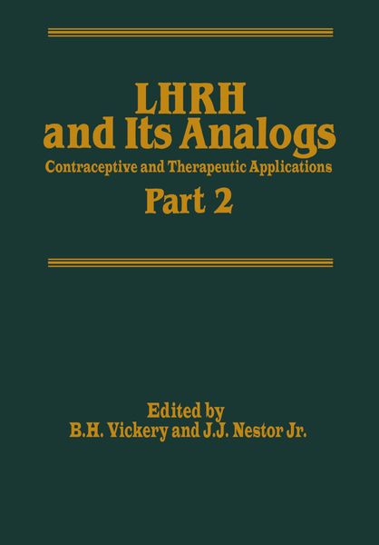 Produktbild: LHRH and Its Analogs