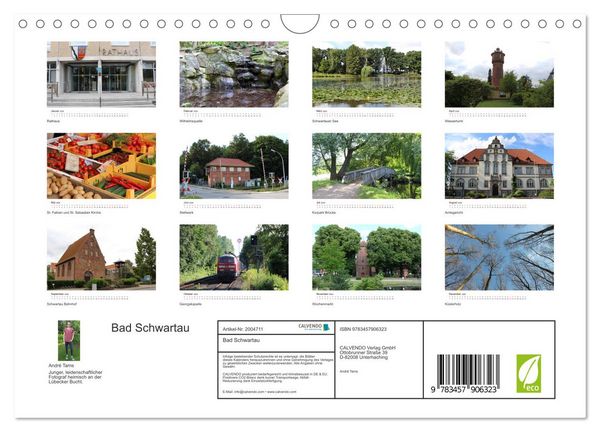 Produktbild: Bad Schwartau (Wandkalender 2026 DIN A4 quer), CALVENDO Monatskalender