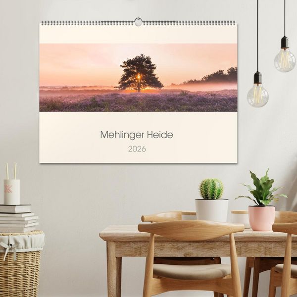 Produktbild: Mehlinger Heide (Wandkalender 2026 DIN A2 quer), CALVENDO Monatskalender
