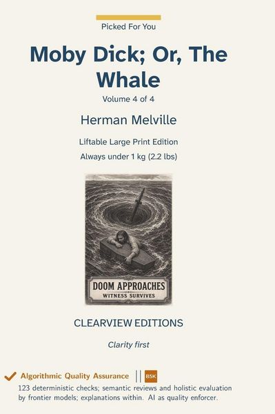 Produktbild: Moby Dick; Or, The Whale - Volume 4 of 4