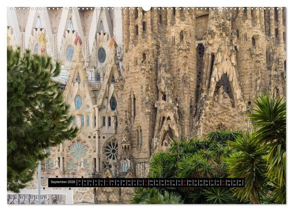 Produktbild: Costa Brava &ndash; inklusive Barcelona (hochwertiger Premium Wandkalender 2026 DIN A2 quer), Kunstdruck in Hochglanz