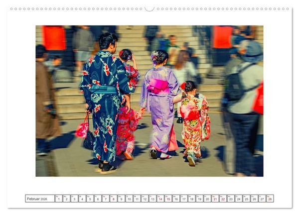 Produktbild: Tokio - Tradition und Moderne (hochwertiger Premium Wandkalender 2026 DIN A2 quer), Kunstdruck in Hochglanz