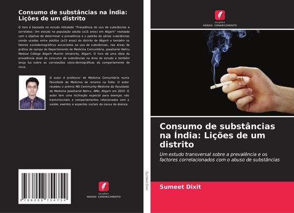 Produktbild: Consumo de subst&acirc;ncias na &Iacute;ndia: Li&ccedil;&otilde;es de um distrito