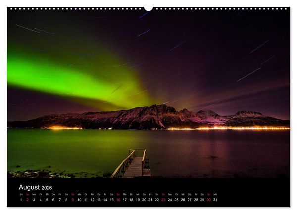 Produktbild: Norwegen, Landschaften in Schnee und Eis (hochwertiger Premium Wandkalender 2026 DIN A2 quer), Kunstdruck in Hochglanz