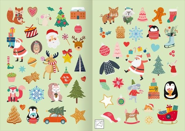 Produktbild: Weihnachtssticker