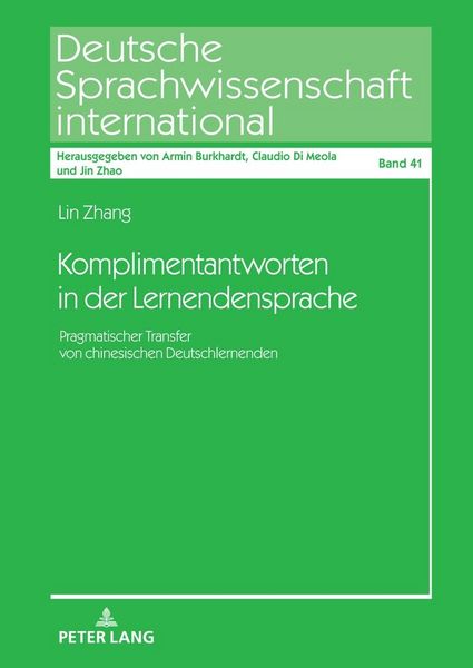 Produktbild: Komplimentantworten in der Lernendensprache