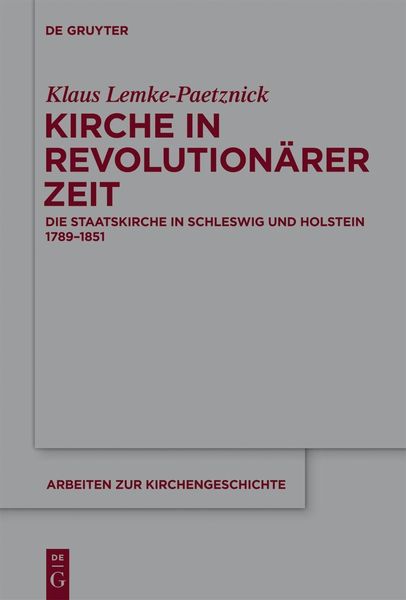 Produktbild: Kirche in revolution&auml;rer Zeit