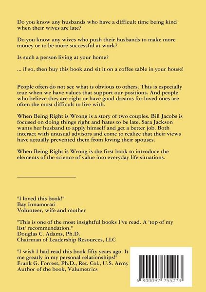 Produktbild: When Being Right is Wrong