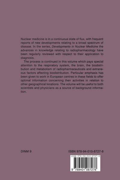 Produktbild: Progress in Radiopharmacology 1985