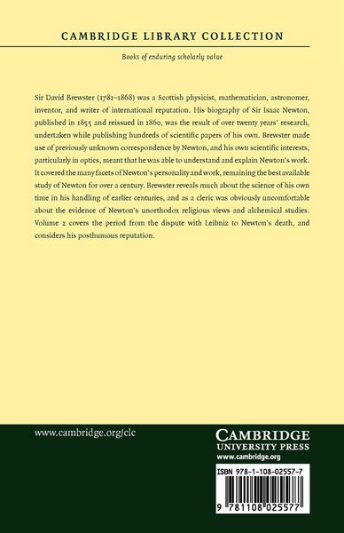 Produktbild: Memoirs of the Life, Writings, and Discoveries of Sir Isaac Newton - Volume 2