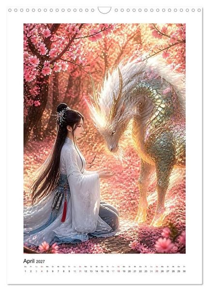 Produktbild: Zwischen Kranich und Drache (Wandkalender 2027 DIN A3 hoch), CALVENDO Monatskalender