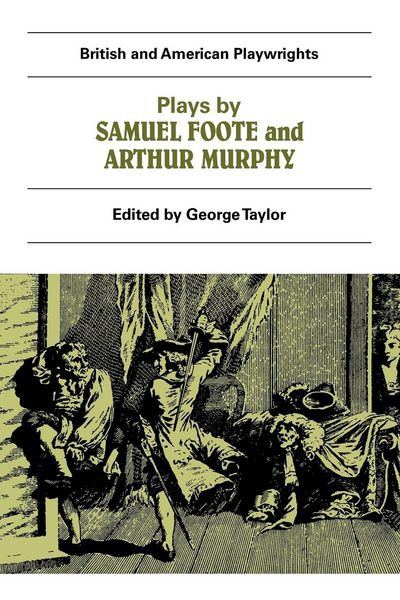 Produktbild: Plays by Samuel Foote and Arthur Murphy