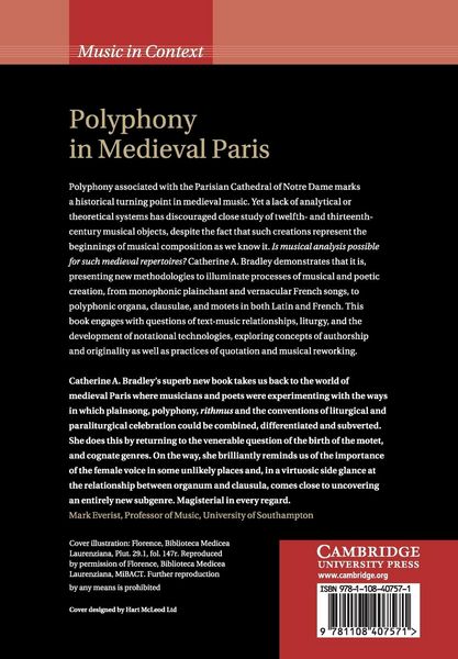 Produktbild: Polyphony in Medieval Paris