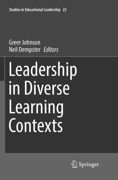 Produktbild: Leadership in Diverse Learning Contexts