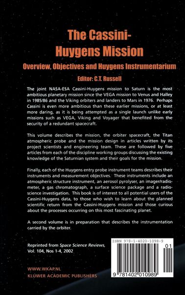 Produktbild: The Cassini-Huygens Mission