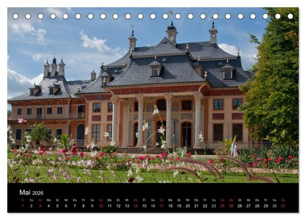 Produktbild: Dresden und Umgebung (Tischkalender 2026 DIN A5 quer), CALVENDO Monatskalender