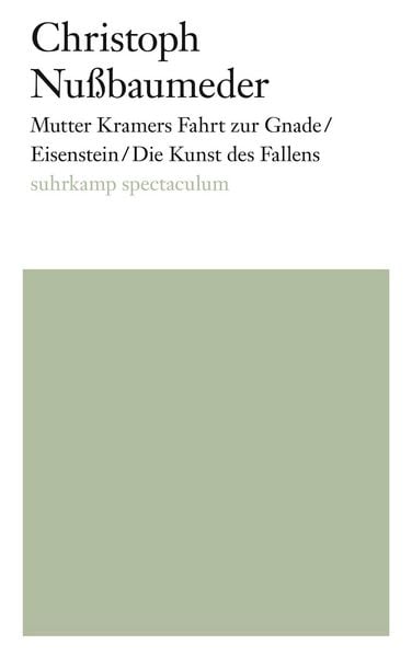 Produktbild: Mutter Kramers Fahrt zur Gnade / Eisenstein / Die Kunst des Fallens
