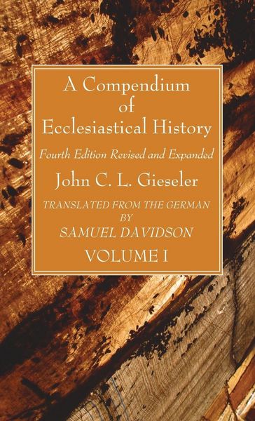Produktbild: A Compendium of Ecclesiastical History, Volume 1