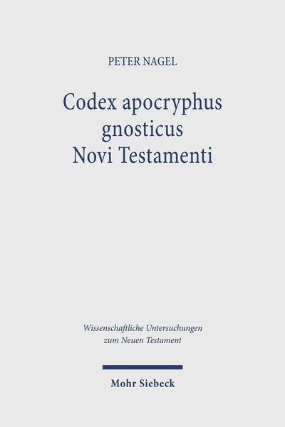 Produktbild: Codex apocryphus gnosticus Novi Testamenti