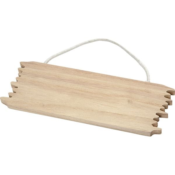 Produktbild: Creativ Company Saloon-Schild, Gr&ouml;&szlig;e 16x5,5 cm, Dicke 7 mm, 1 Stk