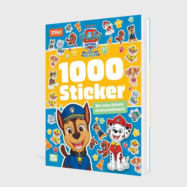 Produktbild: PAW Patrol Mitmachbuch: 1000 Sticker