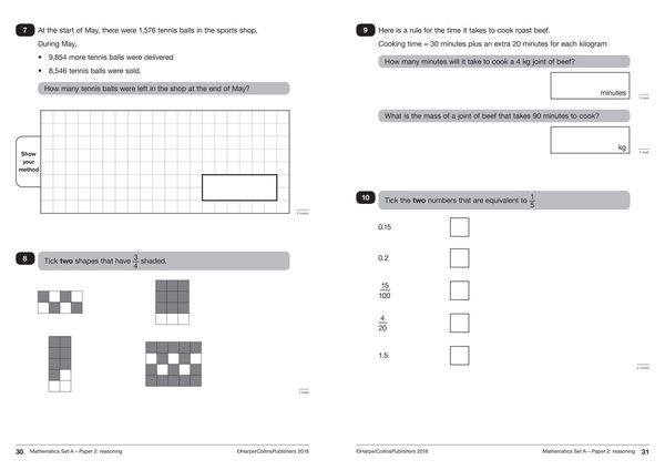 Produktbild: KS2 Maths and English SATs Practice Papers