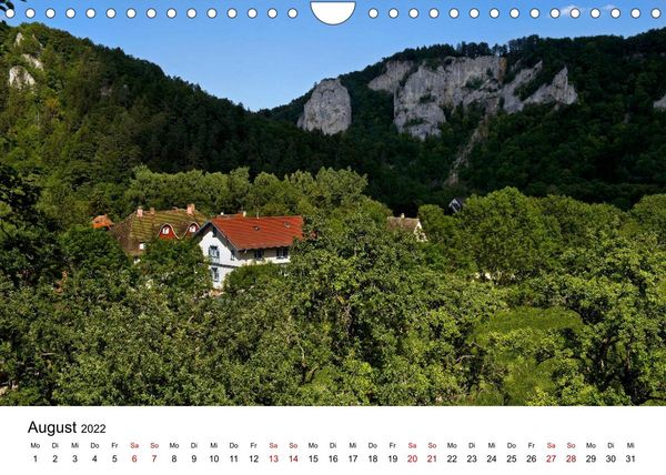 Produktbild: NATURPARK OBERE DONAU (Wandkalender 2022 DIN A4 quer)