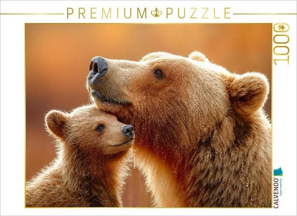 Produktbild: CALVENDO Puzzle Ein z&auml;rtlicher Augenblick | 1000 Teile Lege-Gr&ouml;&szlig;e 64x48cm Foto-Puzzle f&uuml;r gl&uuml;ckliche Stunden